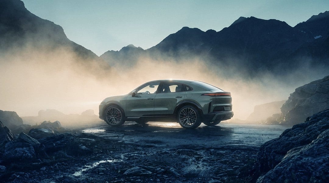 Porsche: Cayenne Turbo Coupé Electric, campaign stills